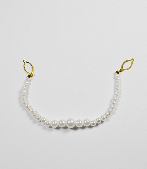 Faux Pearl Necklace - Click Image to Close